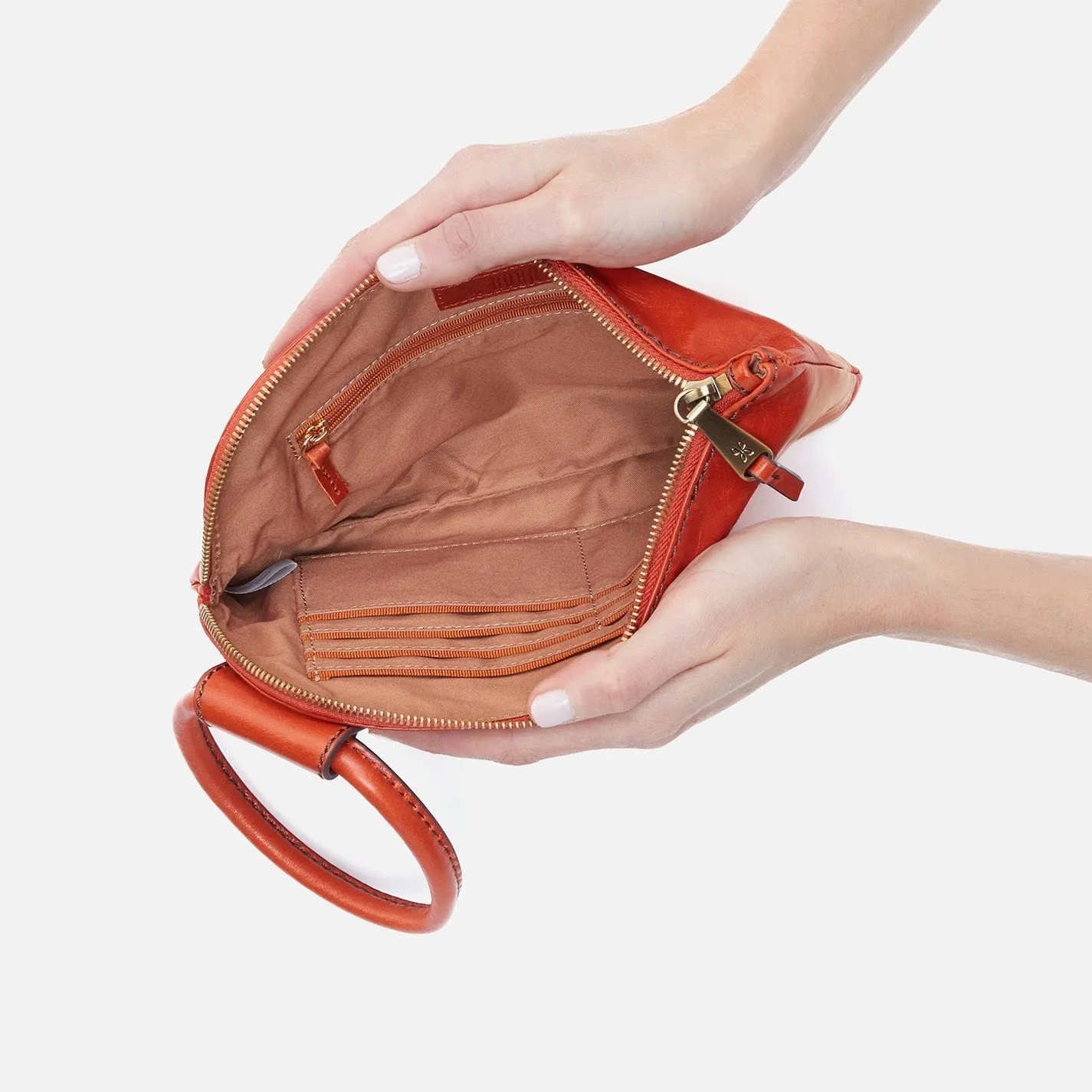 Hobo Sable Wristlet - Marigold