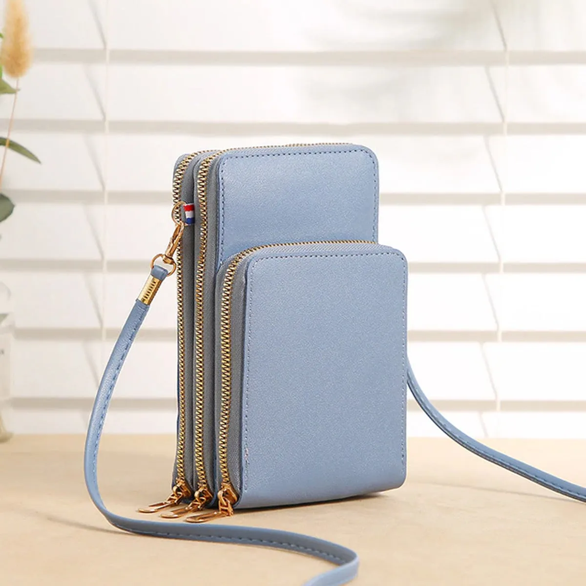 HPSP Personalized Touch Screen Phone Bag Crossbody Bags Women RFID Multifunctional Shoulder Wallet Mini Women's Bag Mobile Wallet Card Holder New