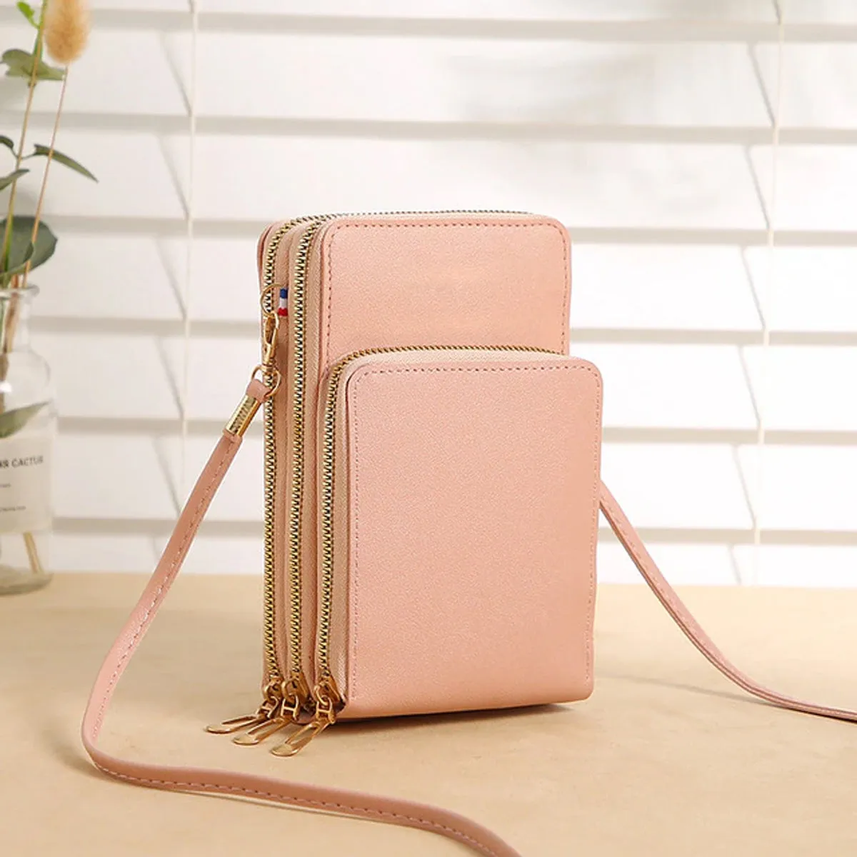 HPSP Personalized Touch Screen Phone Bag Crossbody Bags Women RFID Multifunctional Shoulder Wallet Mini Women's Bag Mobile Wallet Card Holder New