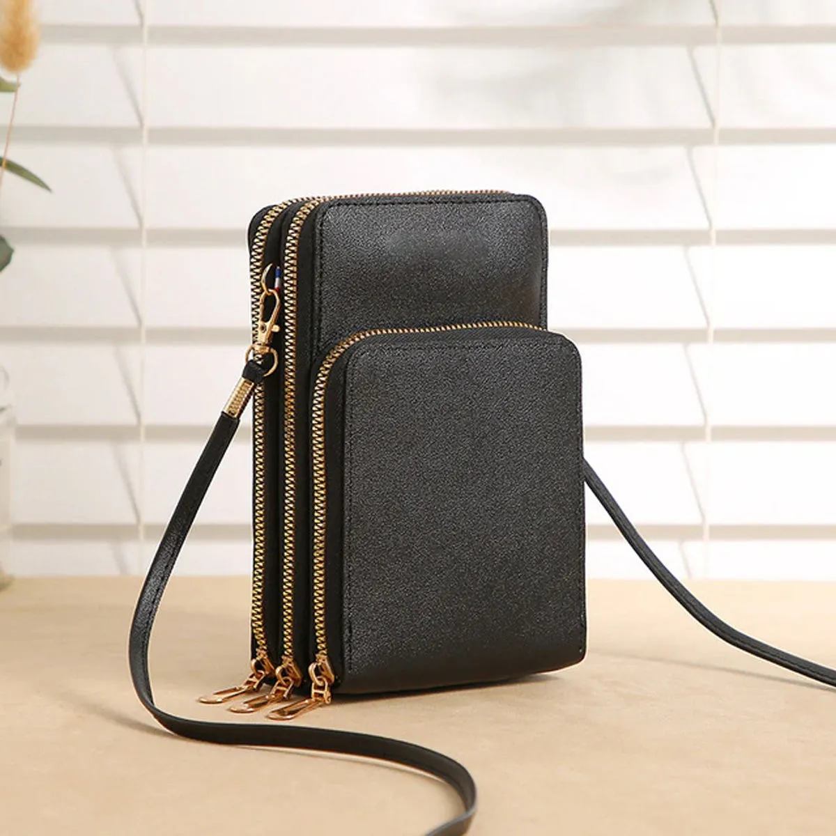 HPSP Personalized Touch Screen Phone Bag Crossbody Bags Women RFID Multifunctional Shoulder Wallet Mini Women's Bag Mobile Wallet Card Holder New