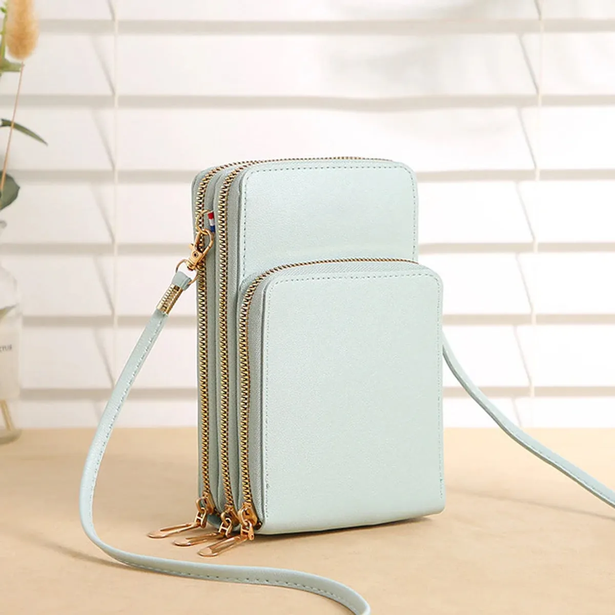HPSP Personalized Touch Screen Phone Bag Crossbody Bags Women RFID Multifunctional Shoulder Wallet Mini Women's Bag Mobile Wallet Card Holder New