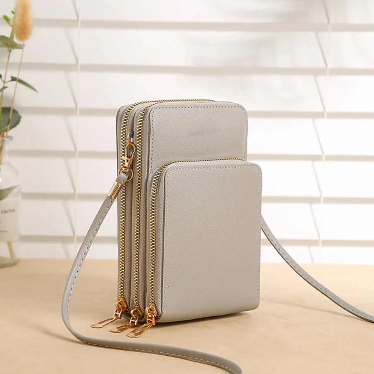 HPSP Personalized Touch Screen Phone Bag Crossbody Bags Women RFID Multifunctional Shoulder Wallet Mini Women's Bag Mobile Wallet Card Holder New