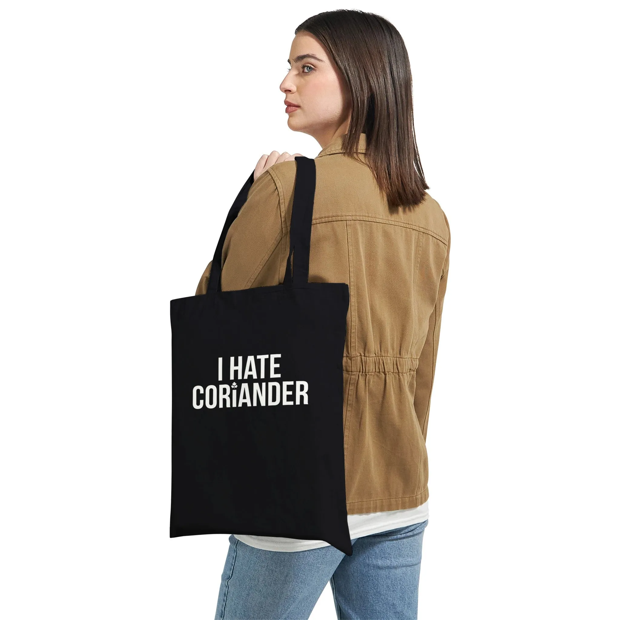 'I Hate Coriander' Tote Bag