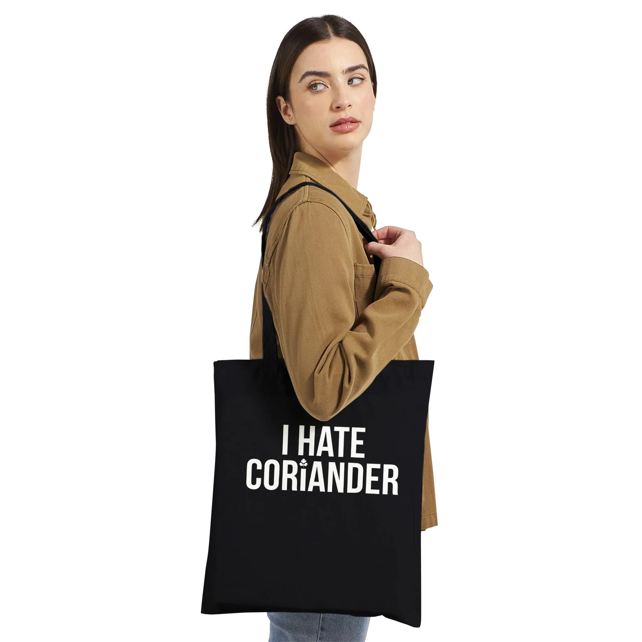 'I Hate Coriander' Tote Bag
