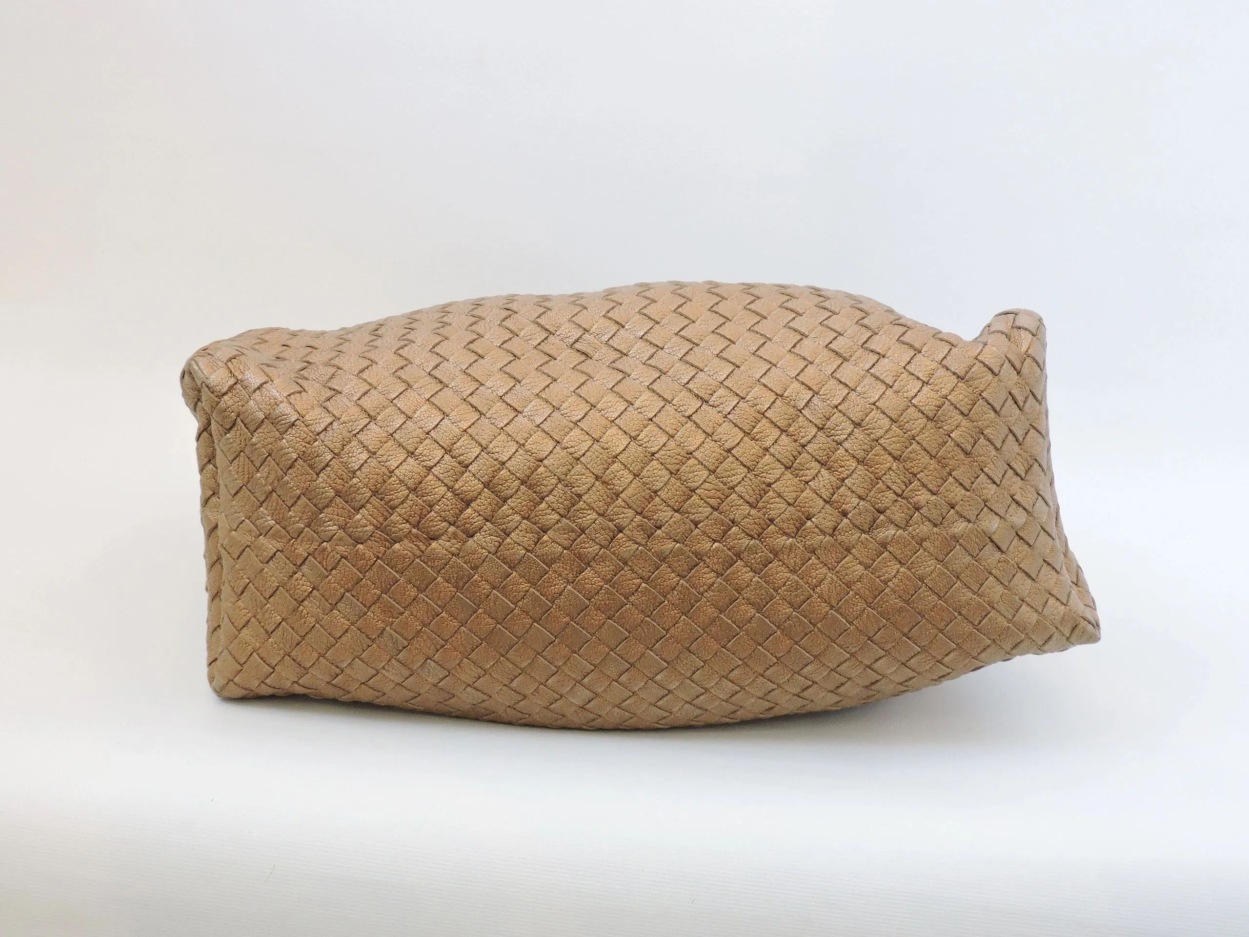 Intrecciato Leather Hobo