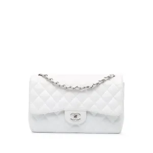 Jumbo Classic Caviar Double Flap