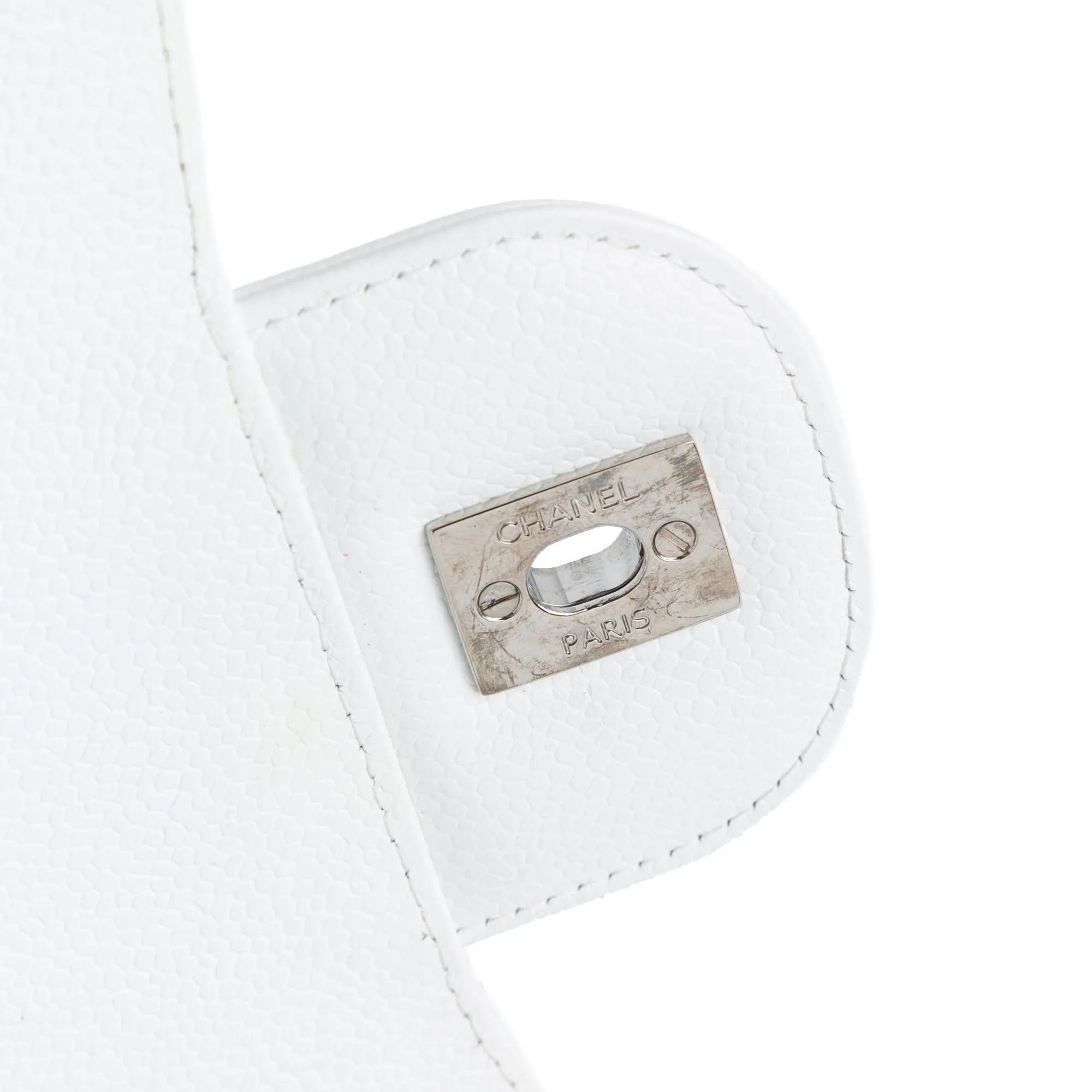 Jumbo Classic Caviar Double Flap