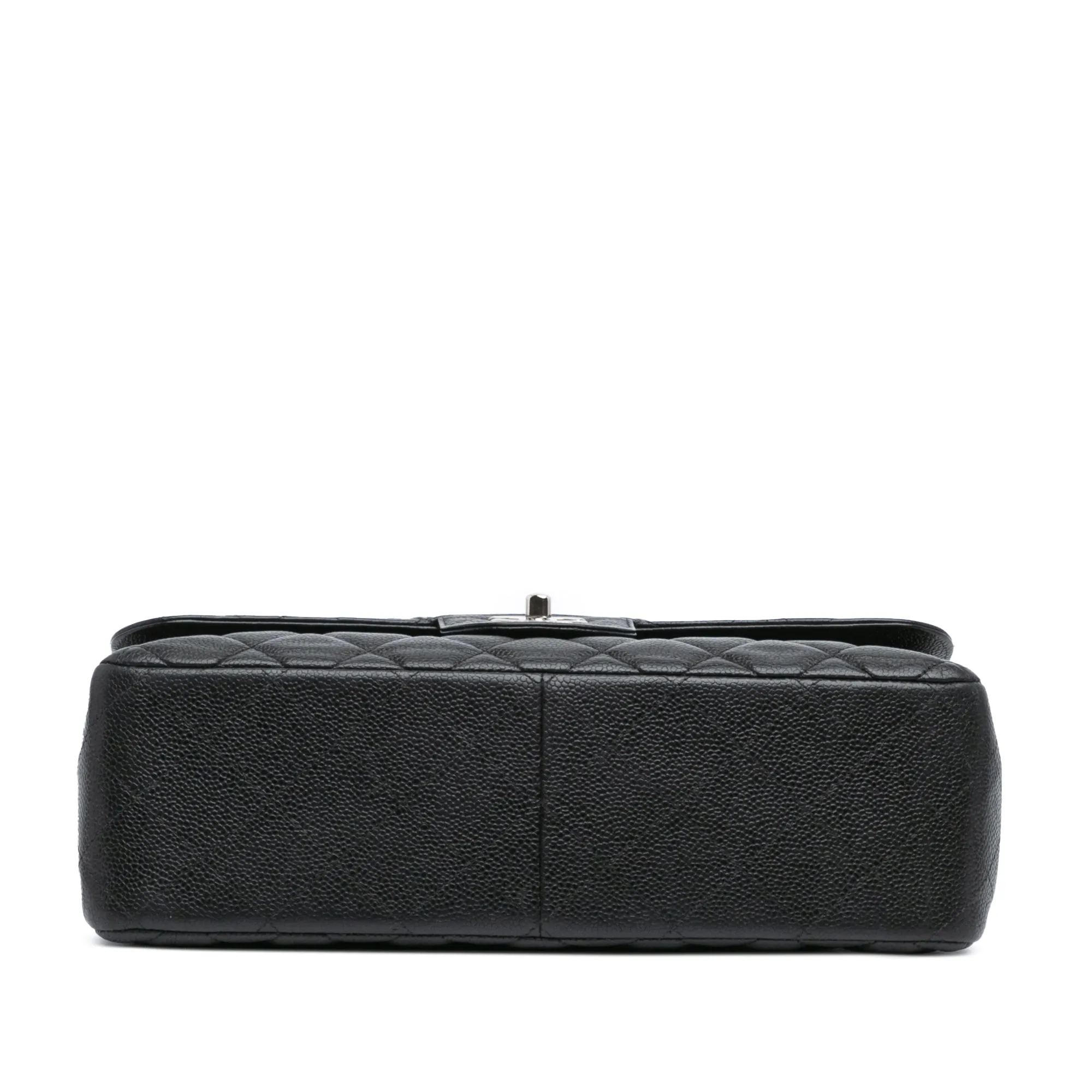 Jumbo Classic Caviar Double Flap
