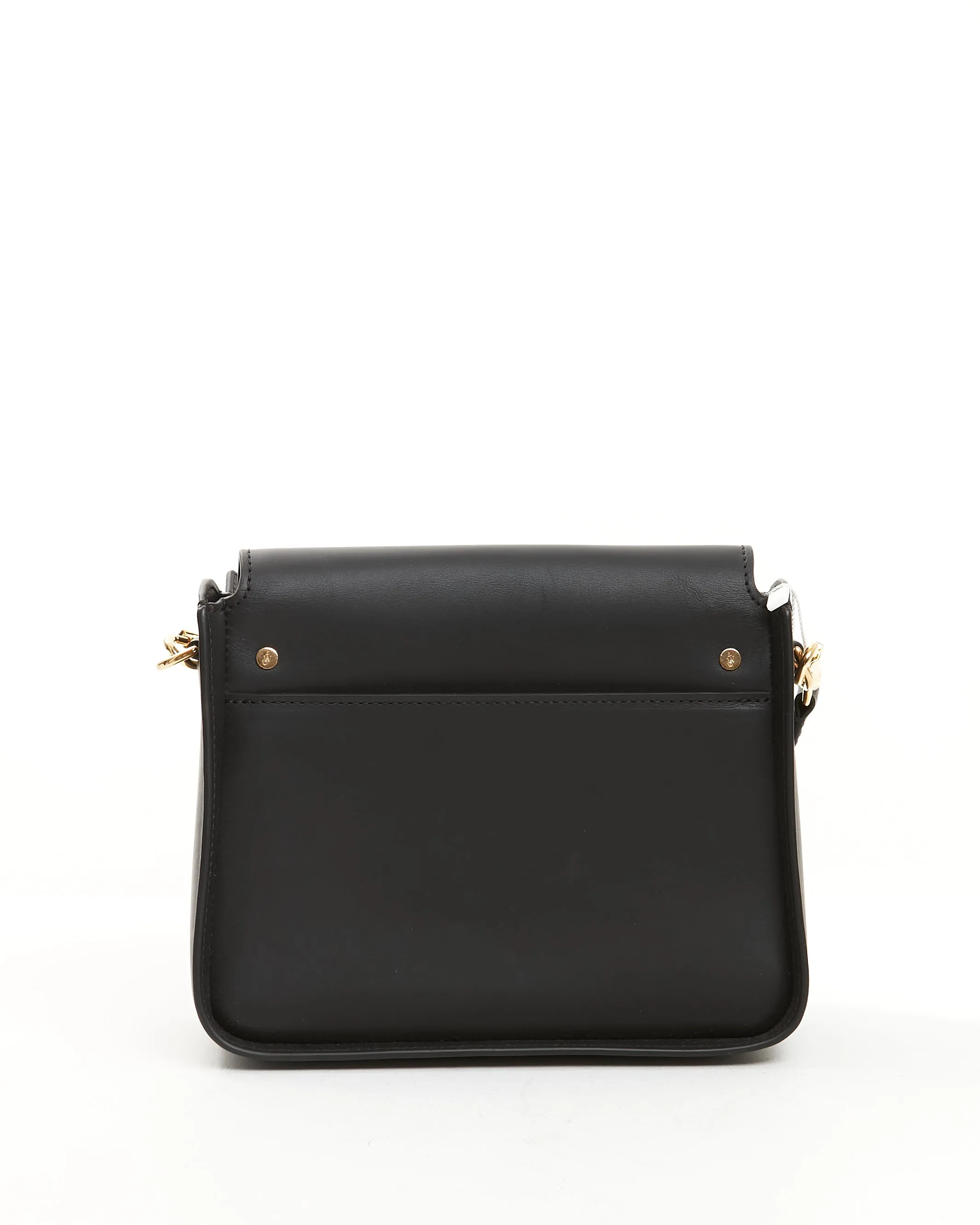 JW Anderson Black Ancor Box Leather Shoulder Bag