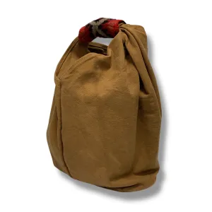 Kapital Duffle Cotton Canvas Barrel Tote Bag