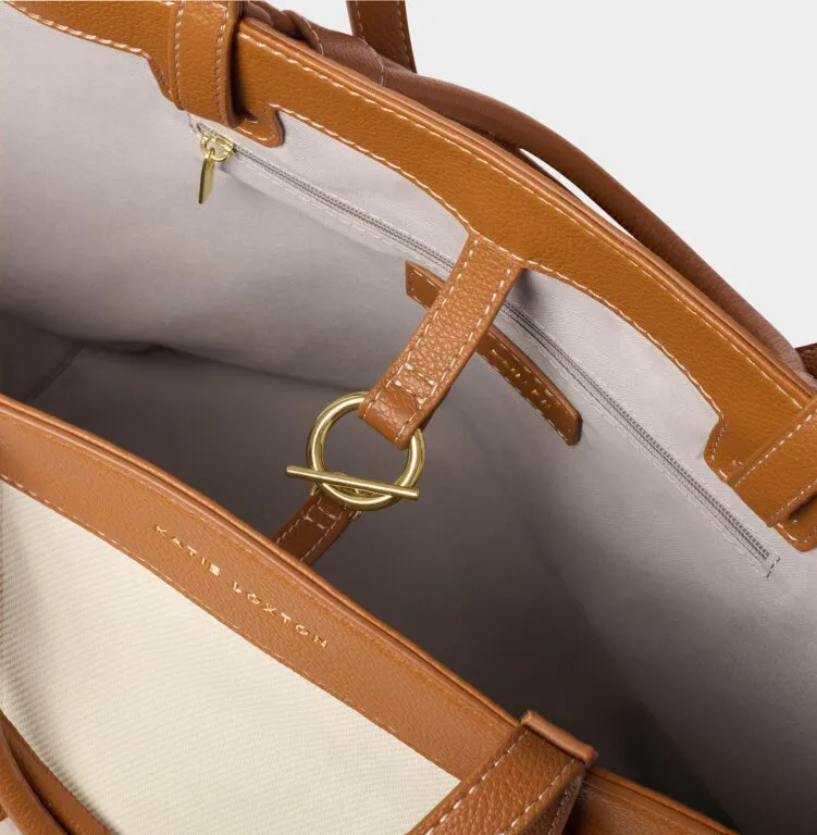 Katie Loxton Siena Canvas Tote Bag