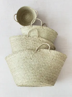 Kikapu Large Palm Basket