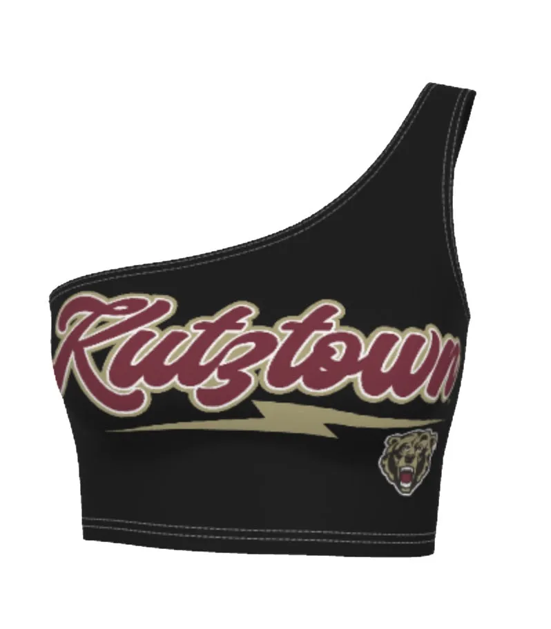 Kutztown Lightning One Shoulder Top