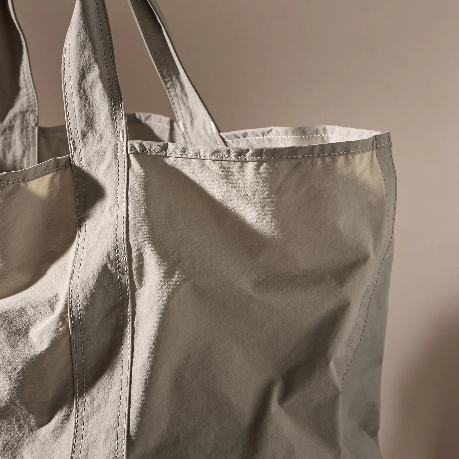 Large Matte Nylon Tote - Dapple