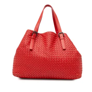 Large Nappa Intrecciato Cesta Tote