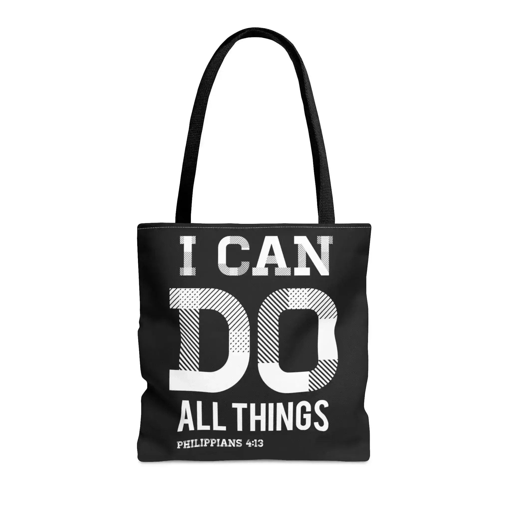 Large Tote Bag i can do All Things Philippians 4:13