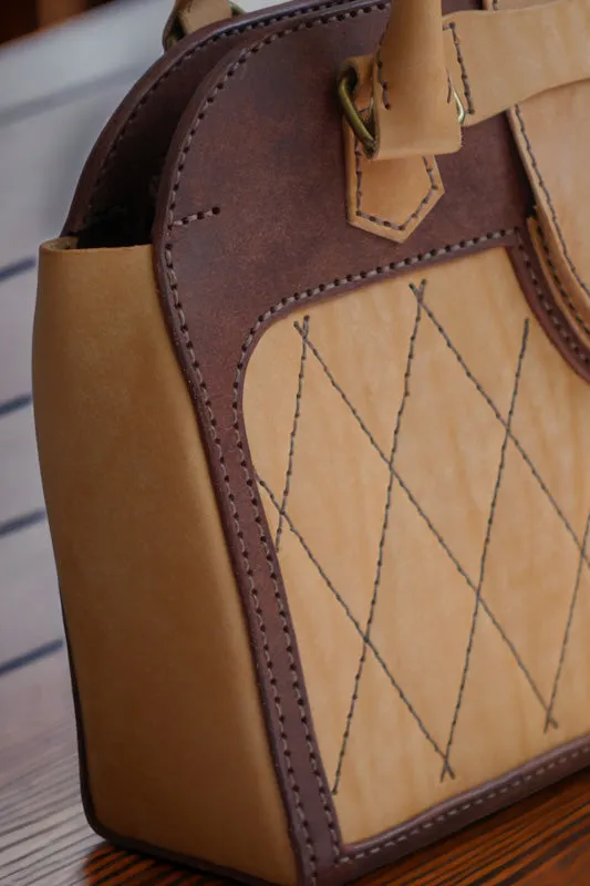 Lausan Handmade Leather Handbag - Shoulder bag