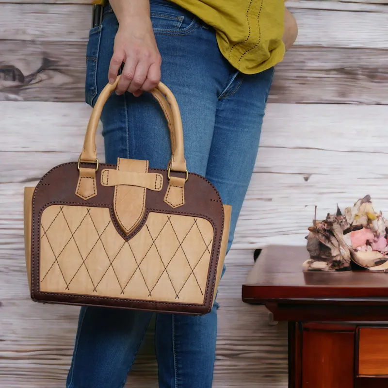Lausan Handmade Leather Handbag - Shoulder bag