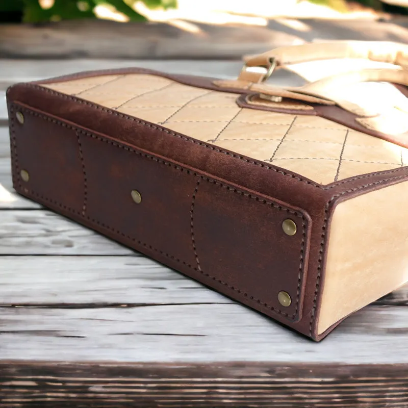 Lausan Handmade Leather Handbag - Shoulder bag