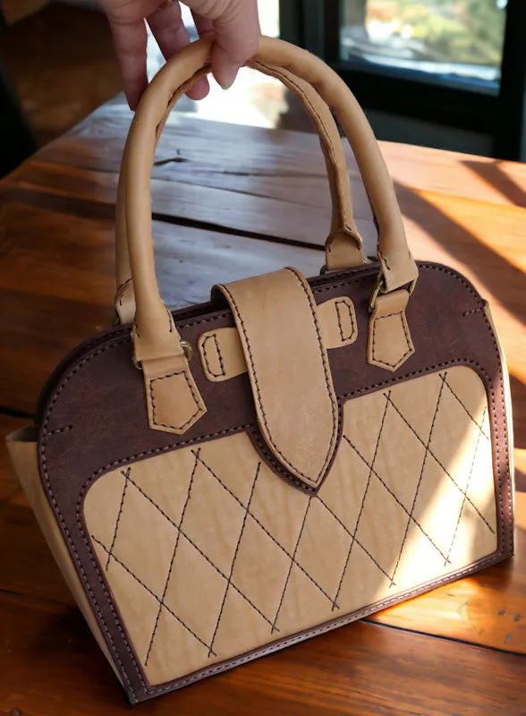 Lausan Handmade Leather Handbag - Shoulder bag
