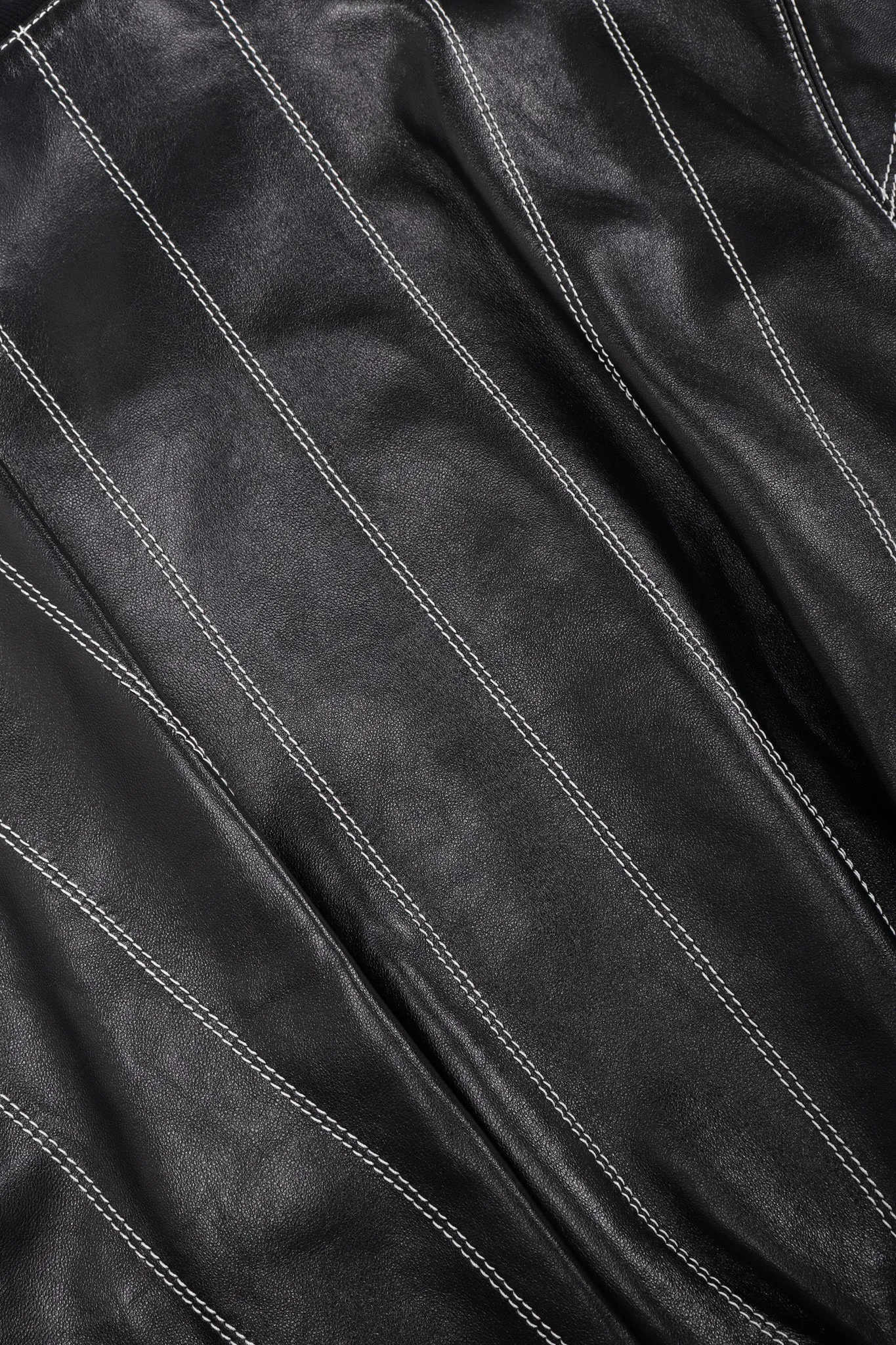 Leather Bomber Jacket