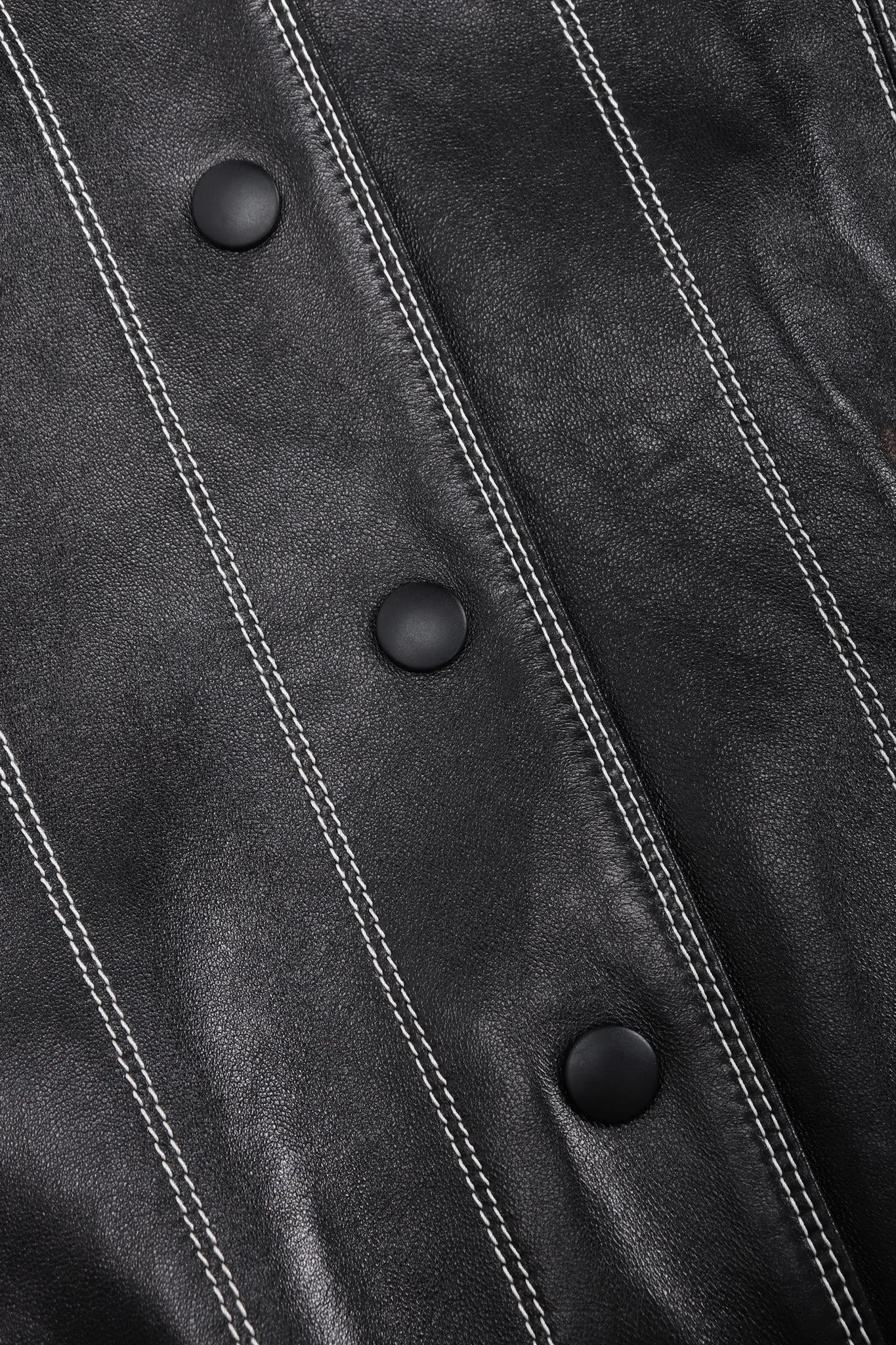 Leather Bomber Jacket