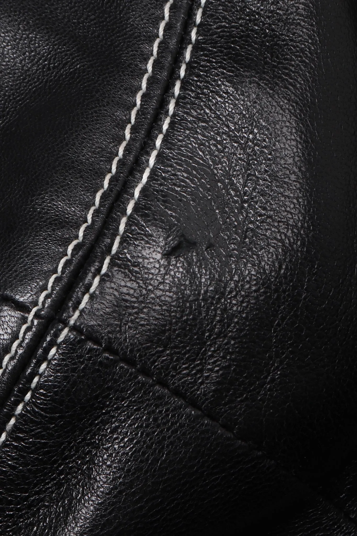Leather Bomber Jacket