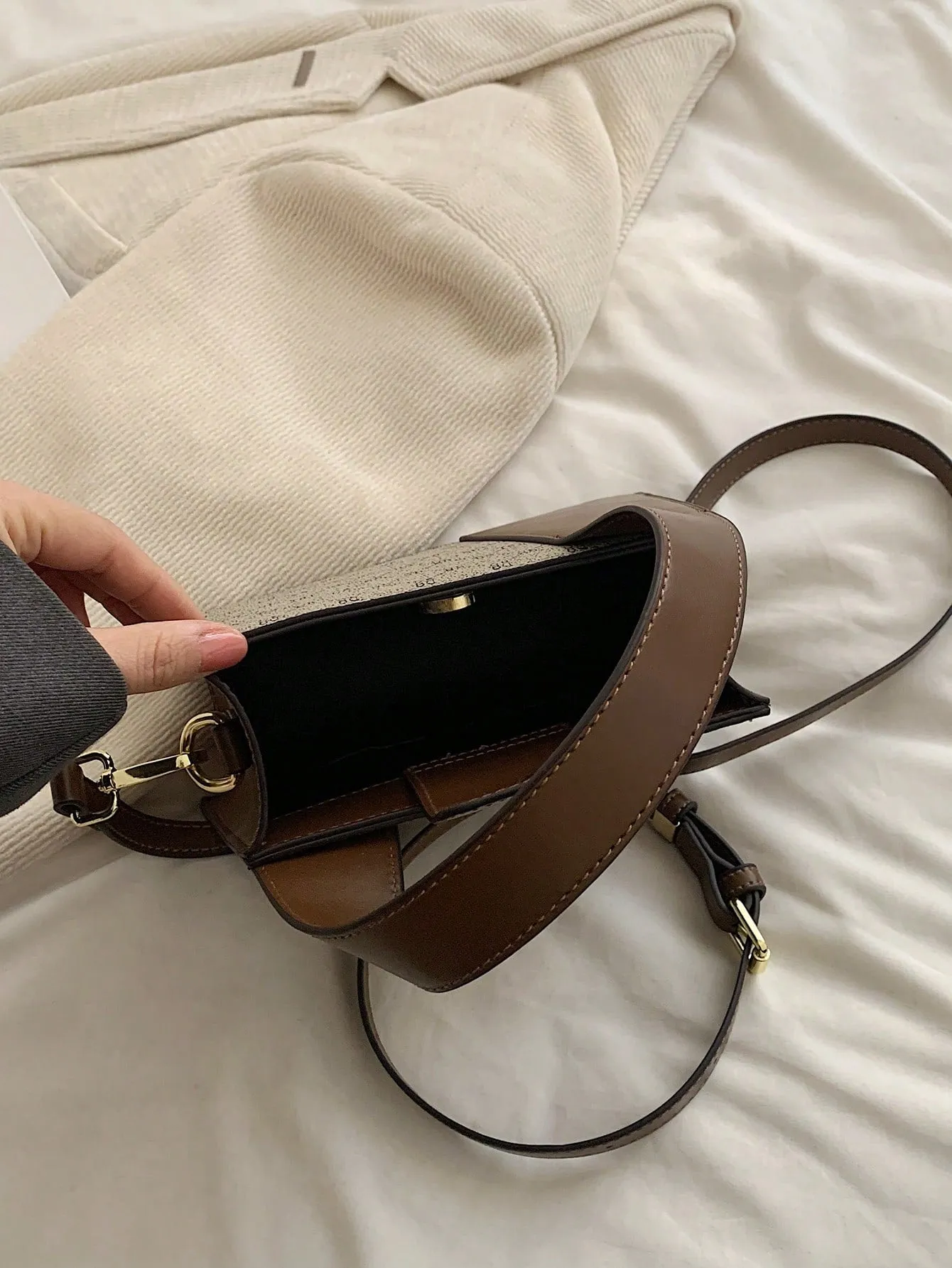 Leather Dedoo High-End Handbag