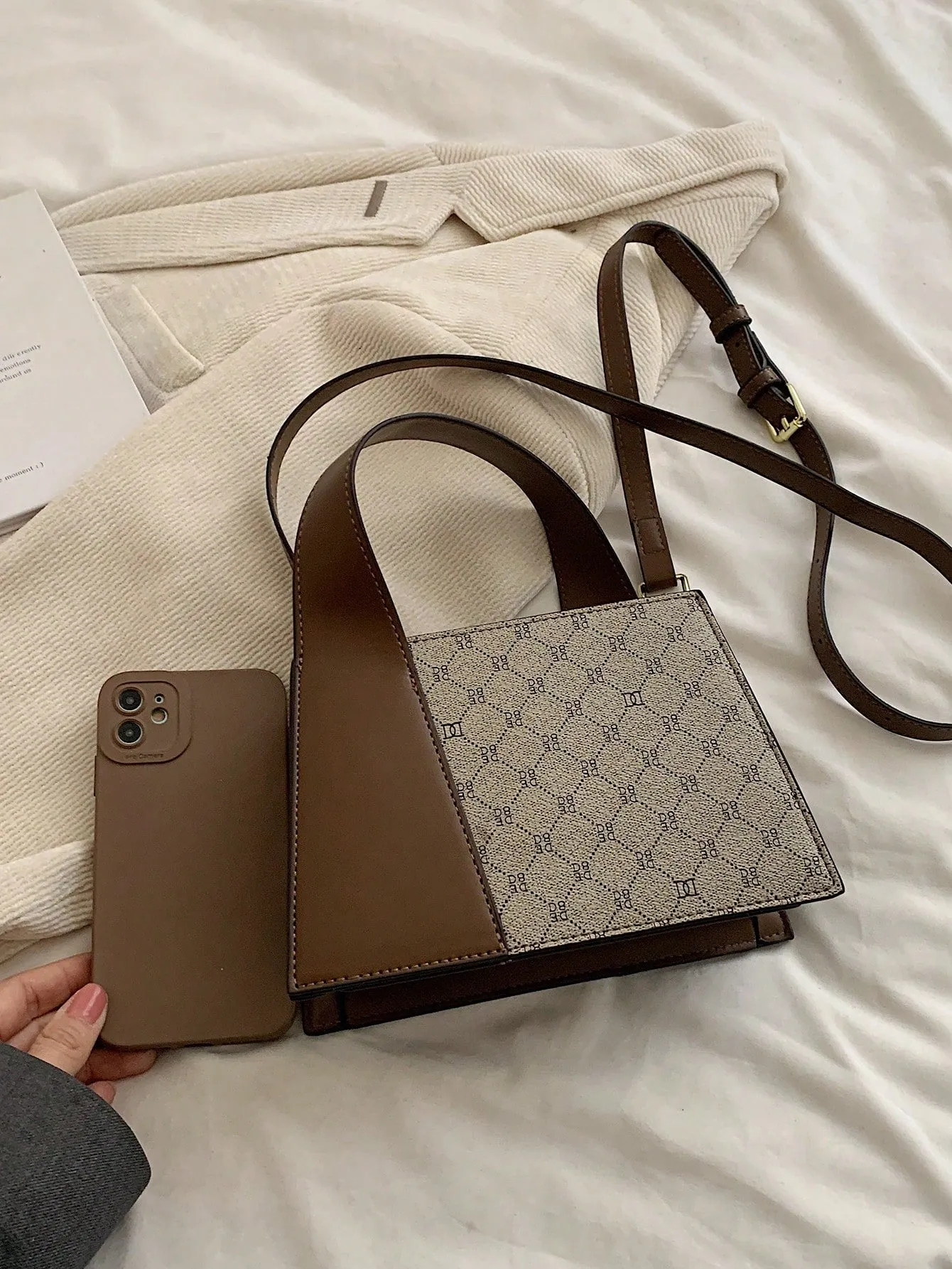 Leather Dedoo High-End Handbag