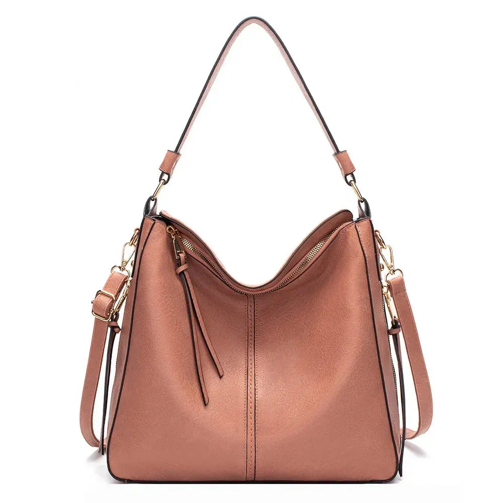Leather Hobo Bag