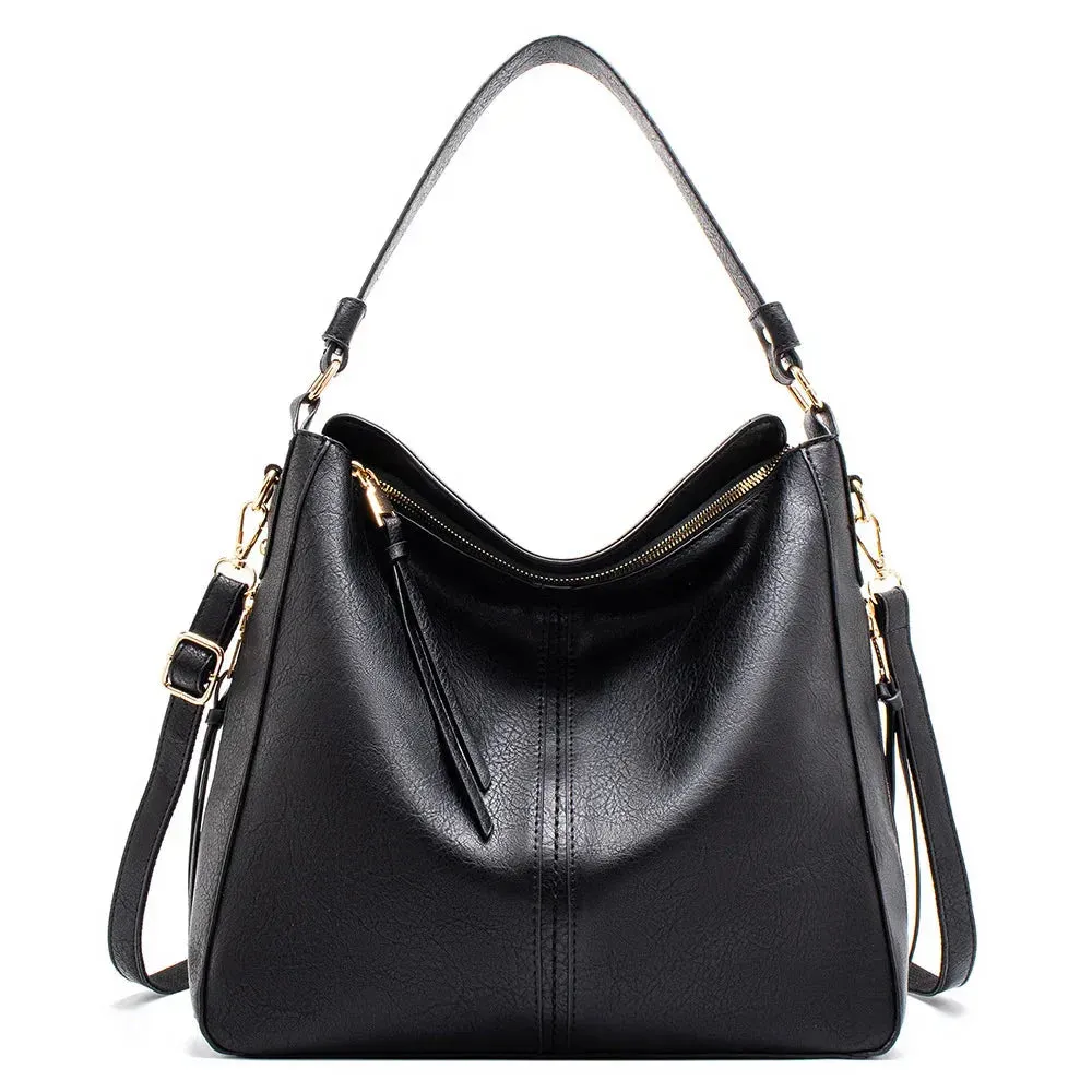 Leather Hobo Bag