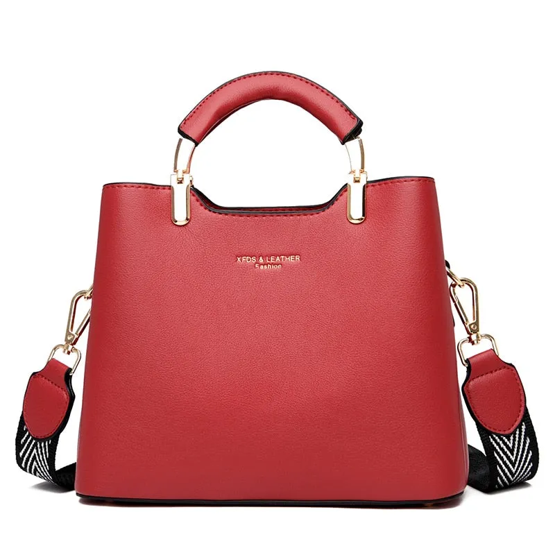 Leather Luxury Fashion Hand Bags for Women
