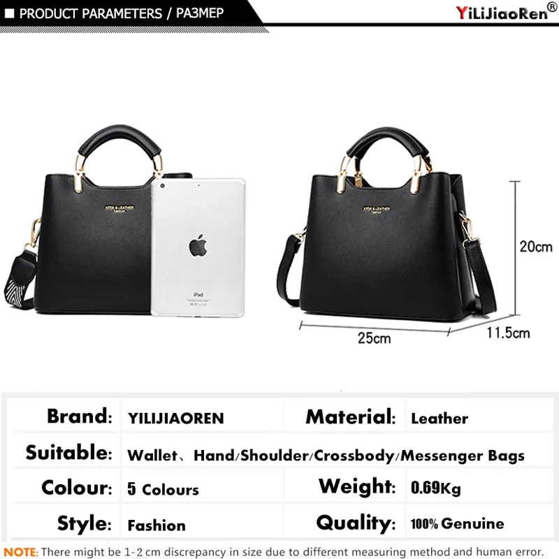 Leather Luxury Fashion Hand Bags for Women
