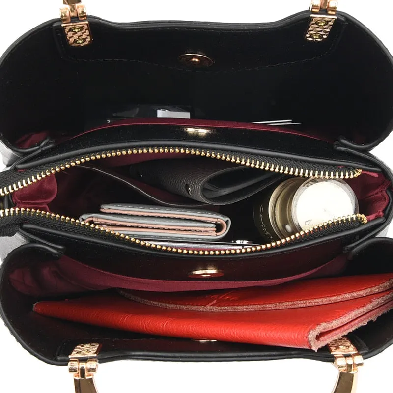 Leather Luxury Fashion Hand Bags for Women