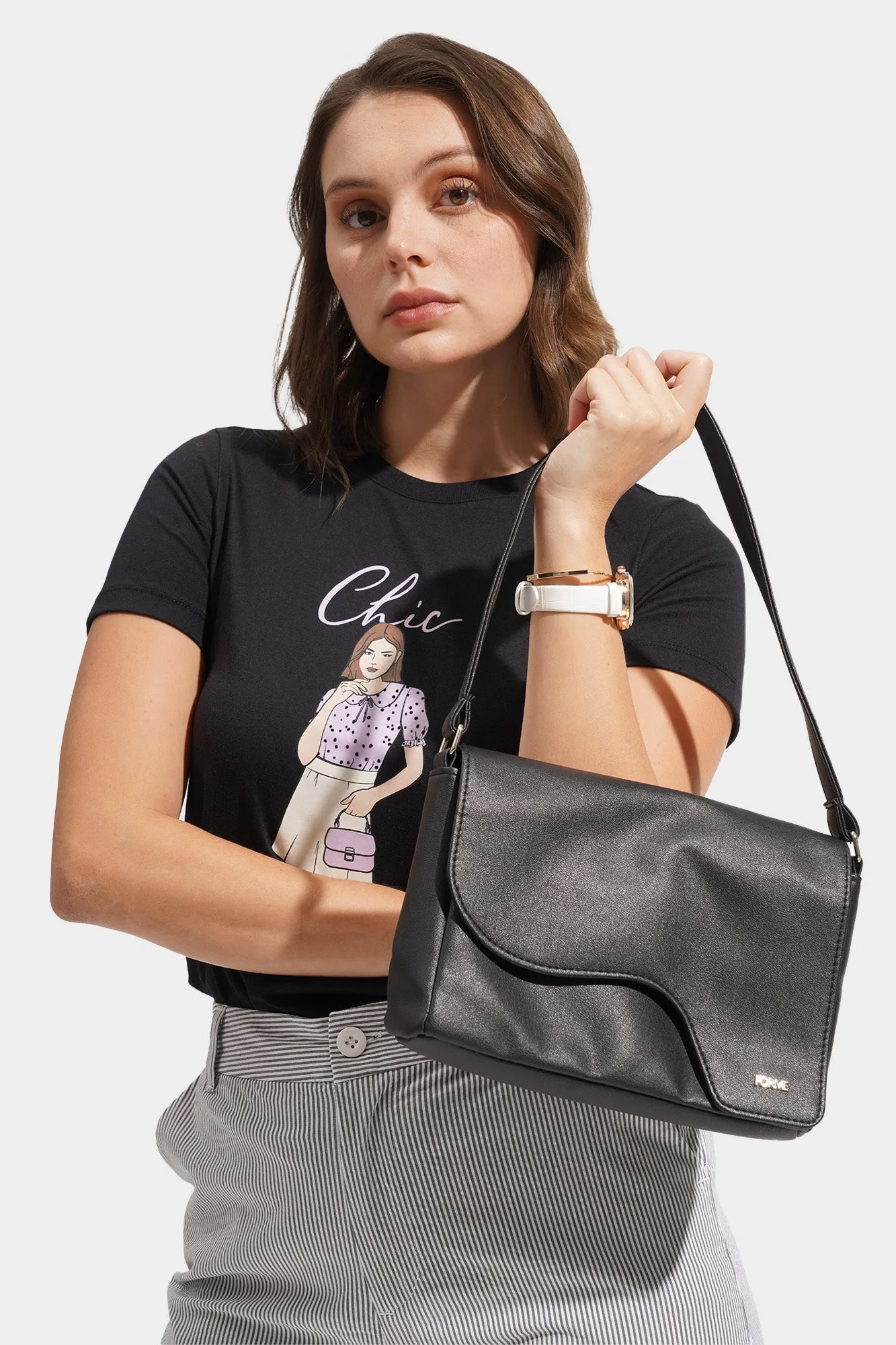 Leather Shoulder Bag
