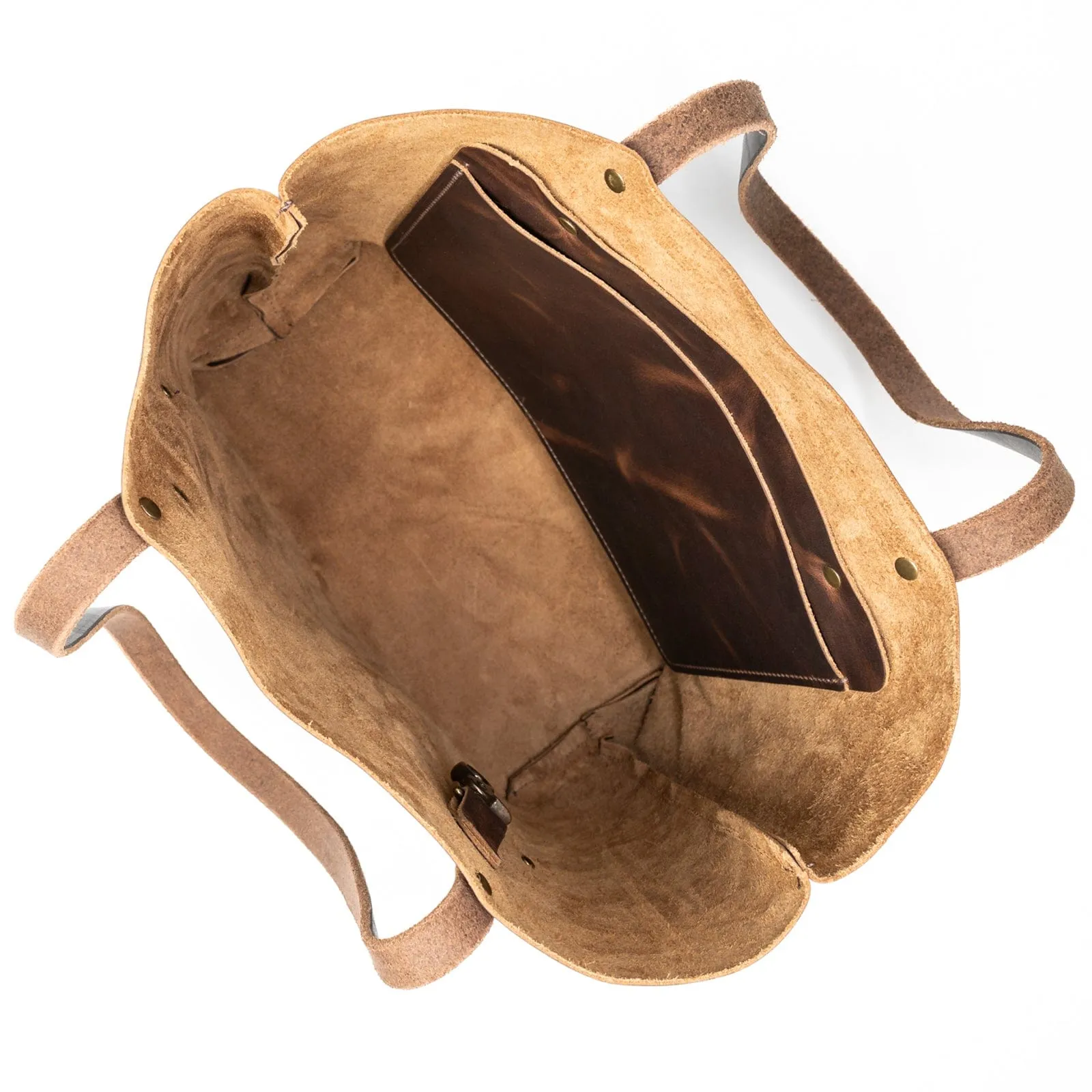 Leather Tote Bag - Weekender