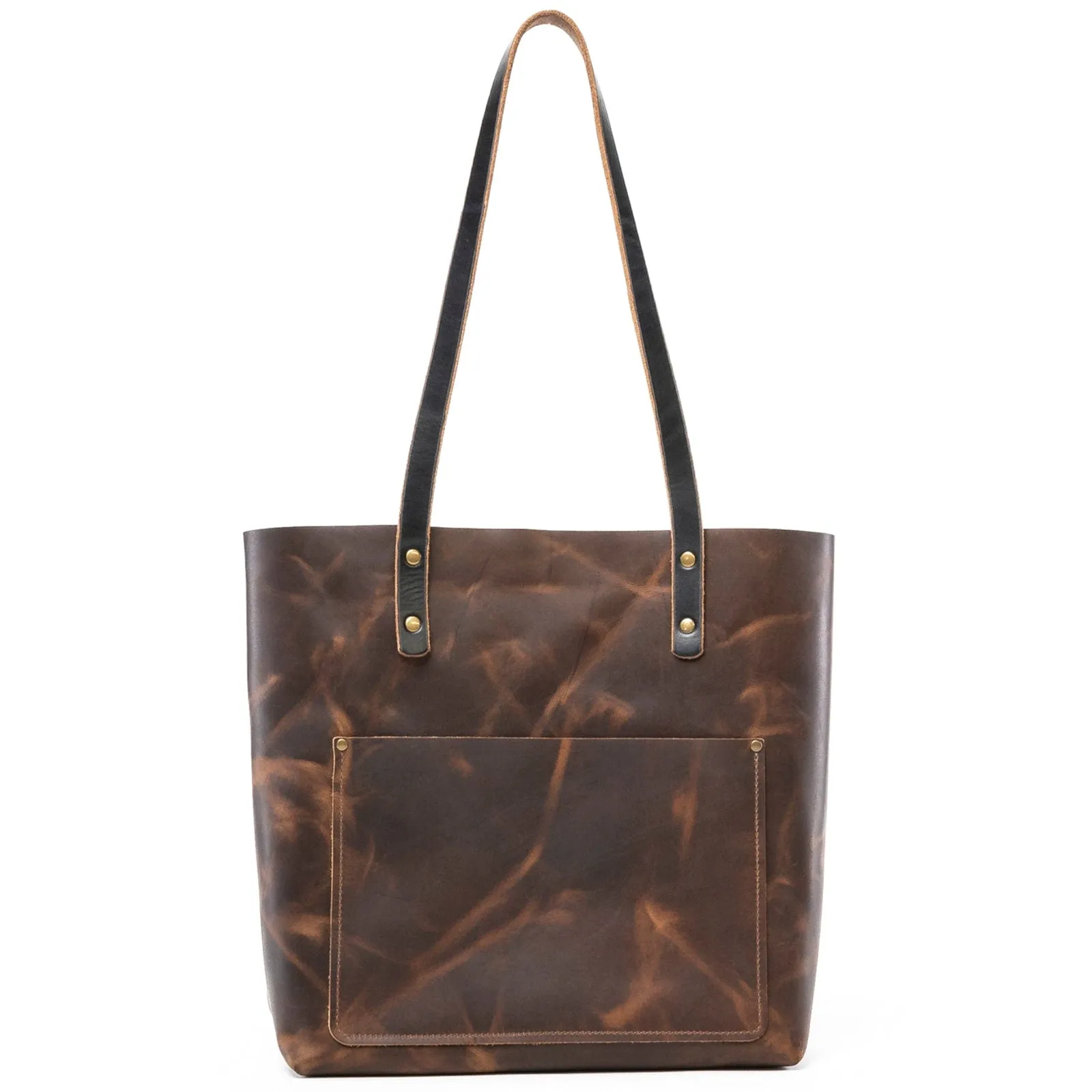 Leather Tote Bag - Weekender