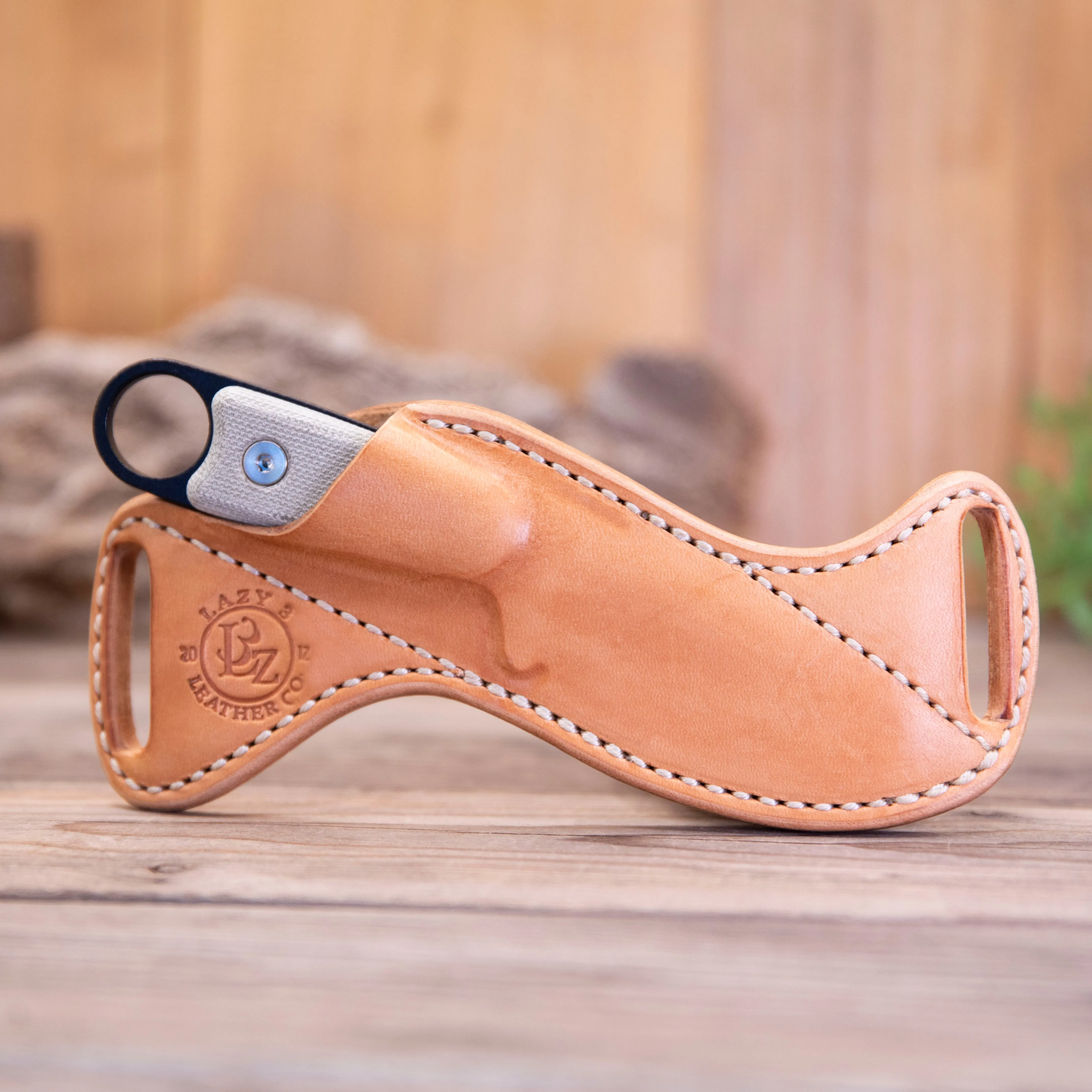 Left Handed Esee Izula with Bishop Scout Carry Sheath