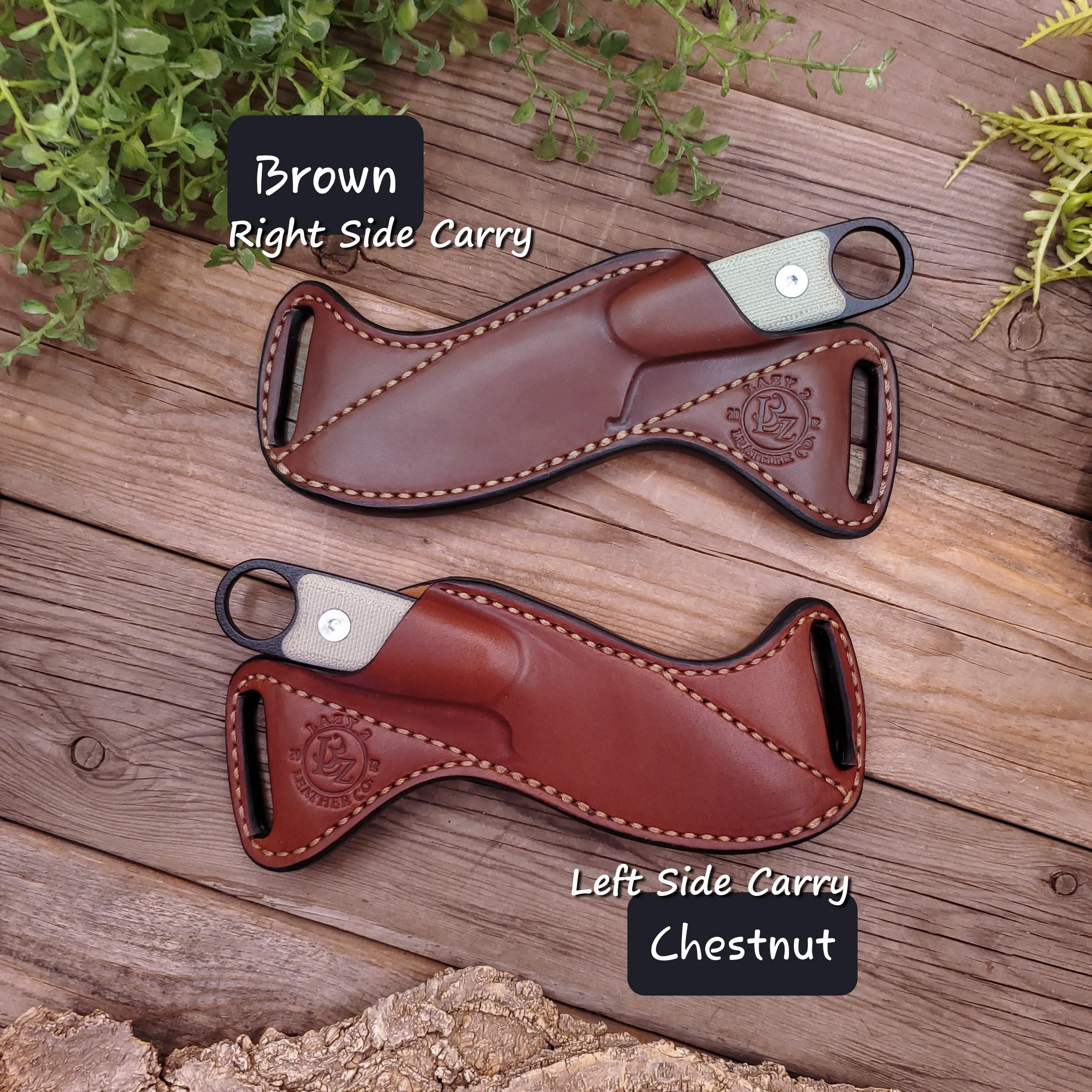 Left Handed Esee Izula with Bishop Scout Carry Sheath