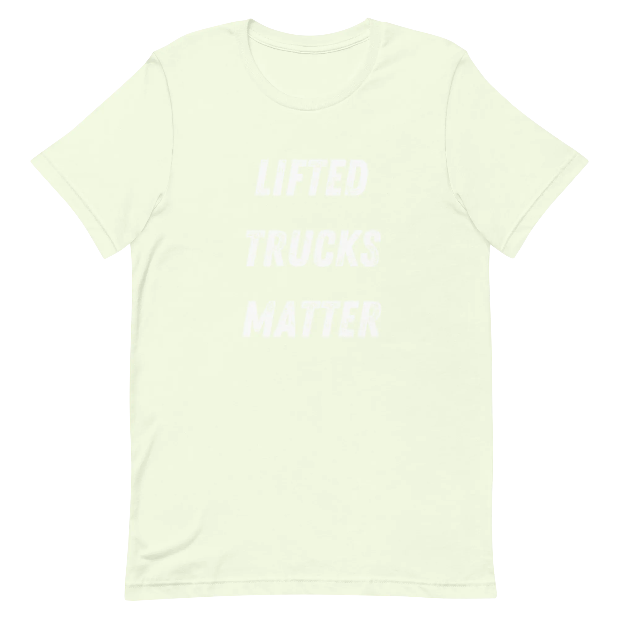 Lifted Trucks Matter Black Unisex T-shirt