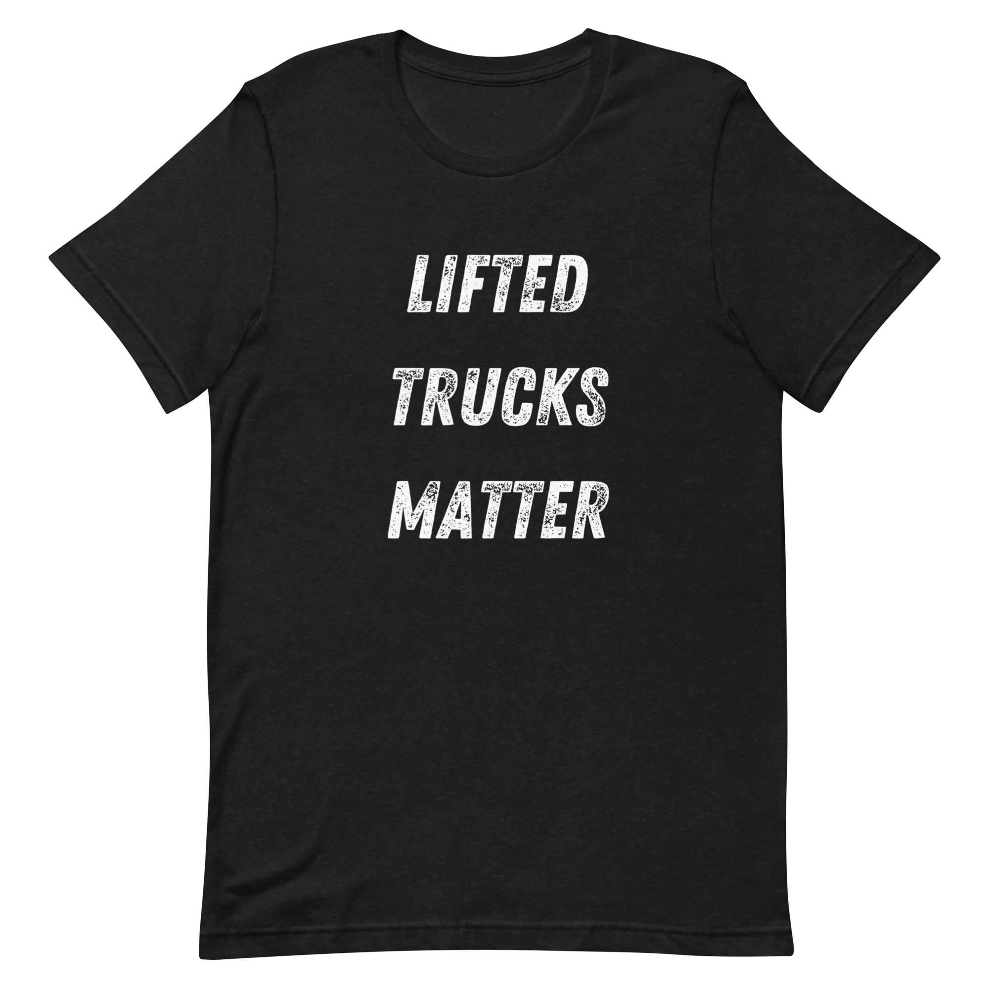 Lifted Trucks Matter Black Unisex T-shirt