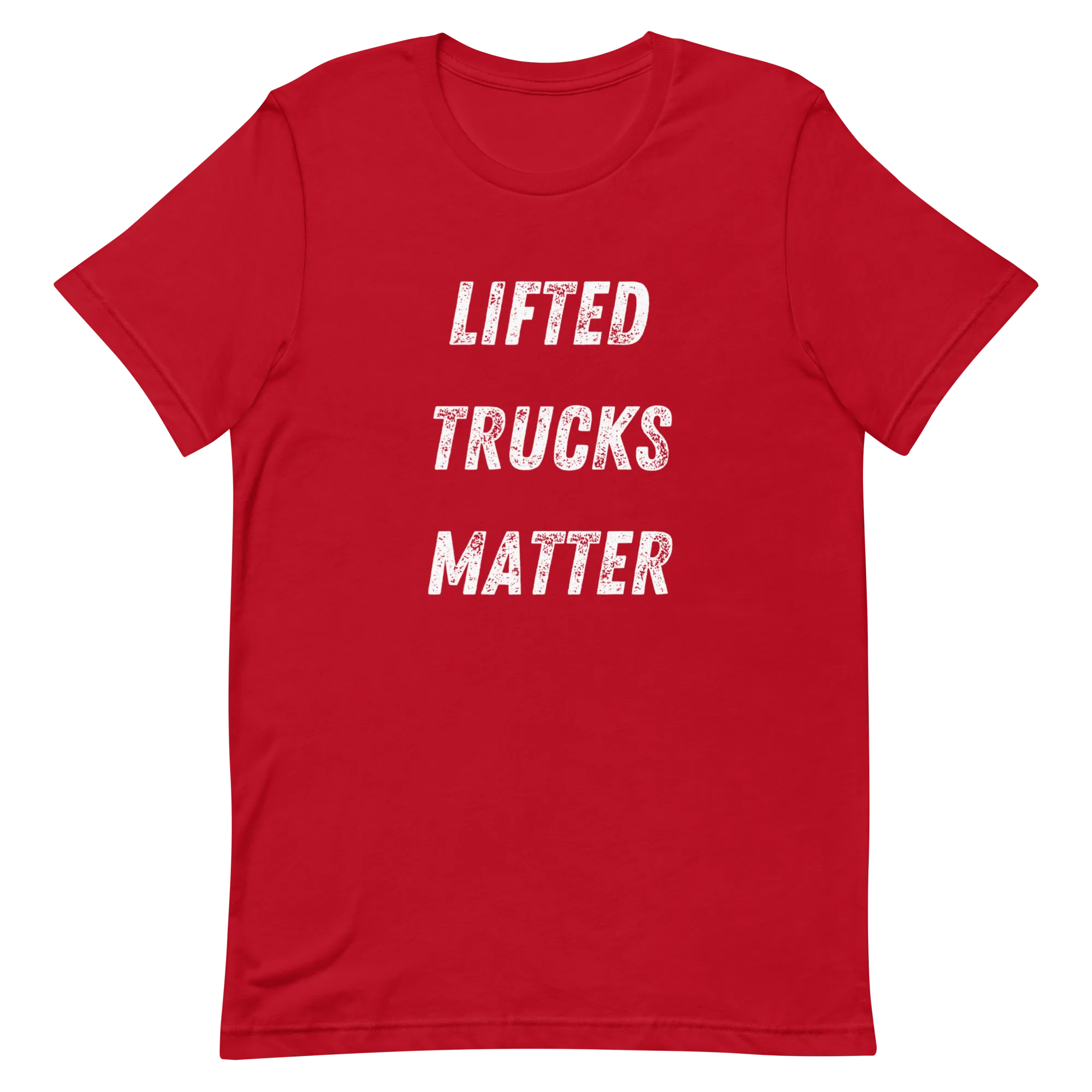 Lifted Trucks Matter Black Unisex T-shirt