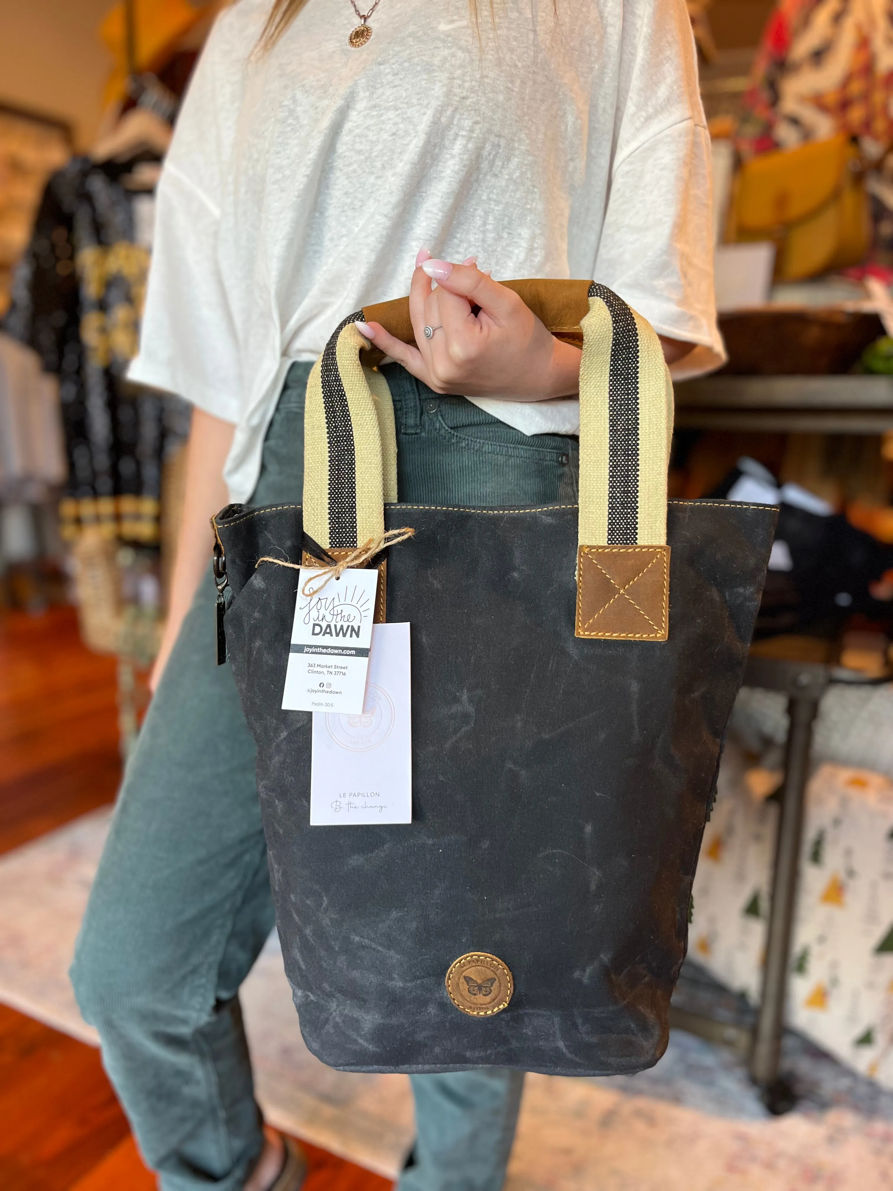 Lisbon Black Tote