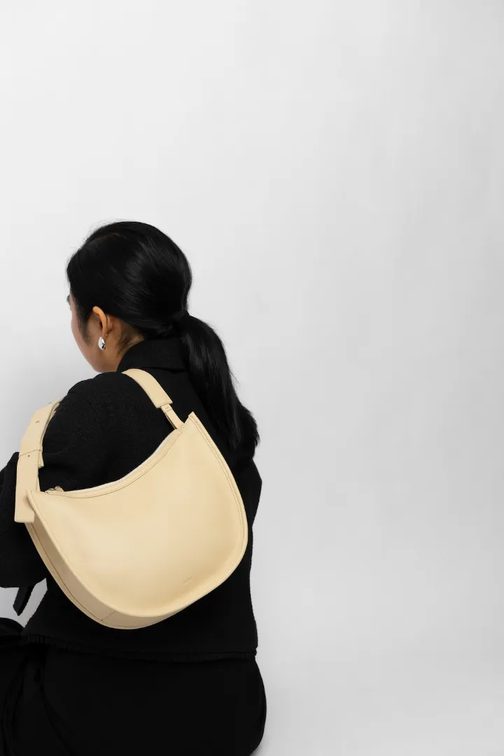 LÉMÉLS BEIGE HOBO