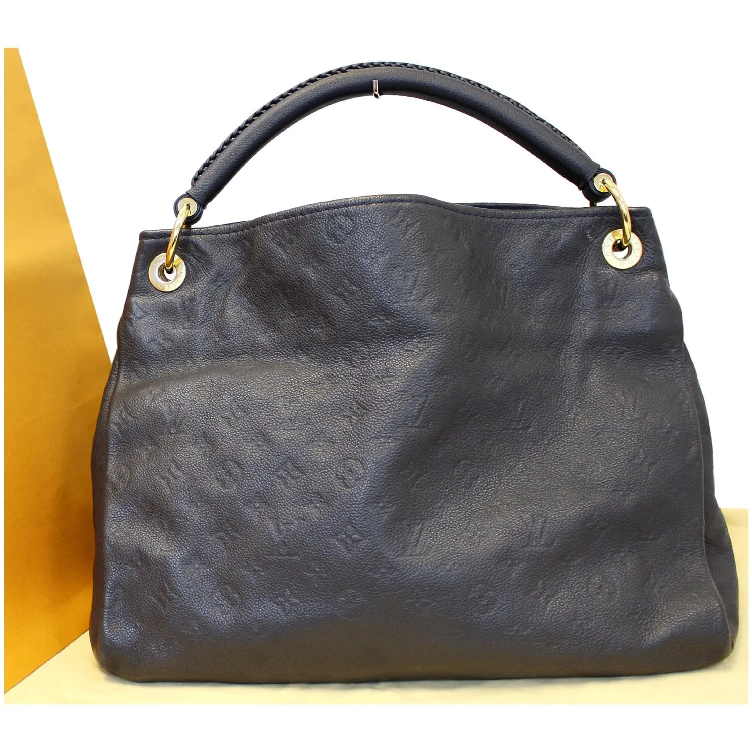Louis Vuitton Artsy MM Empreinte Blue Infini Monogram Shoulder Bag