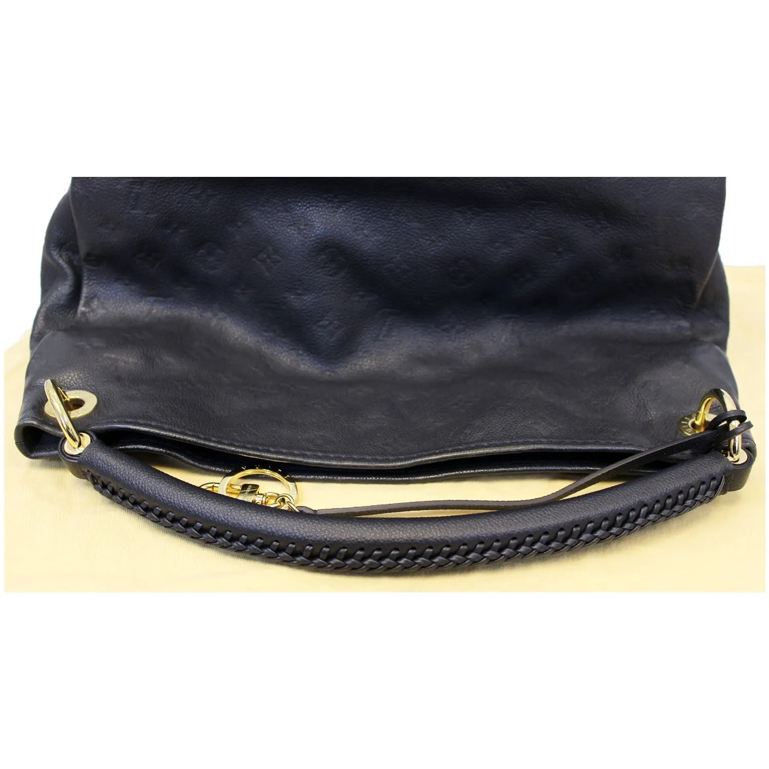 Louis Vuitton Artsy MM Empreinte Blue Infini Monogram Shoulder Bag