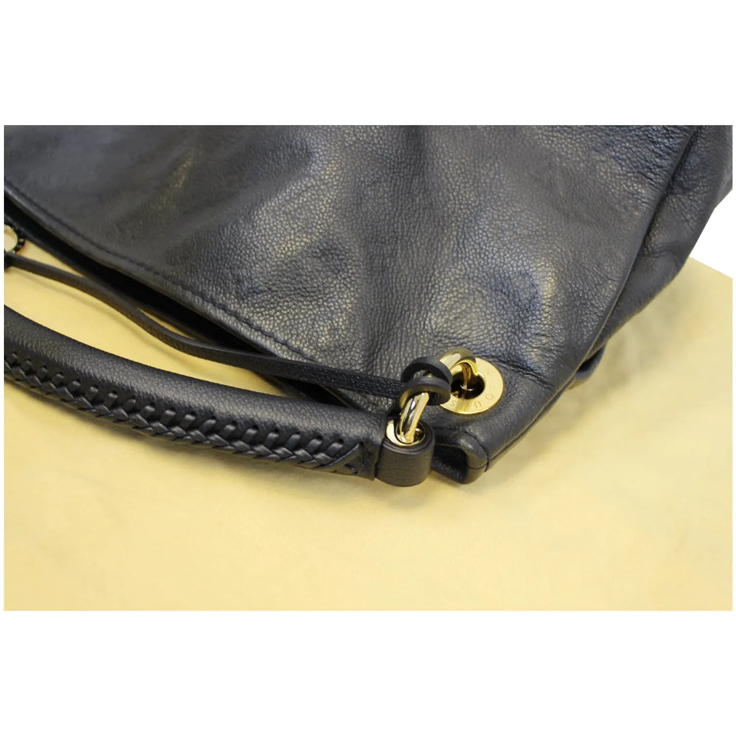 Louis Vuitton Artsy MM Empreinte Blue Infini Monogram Shoulder Bag