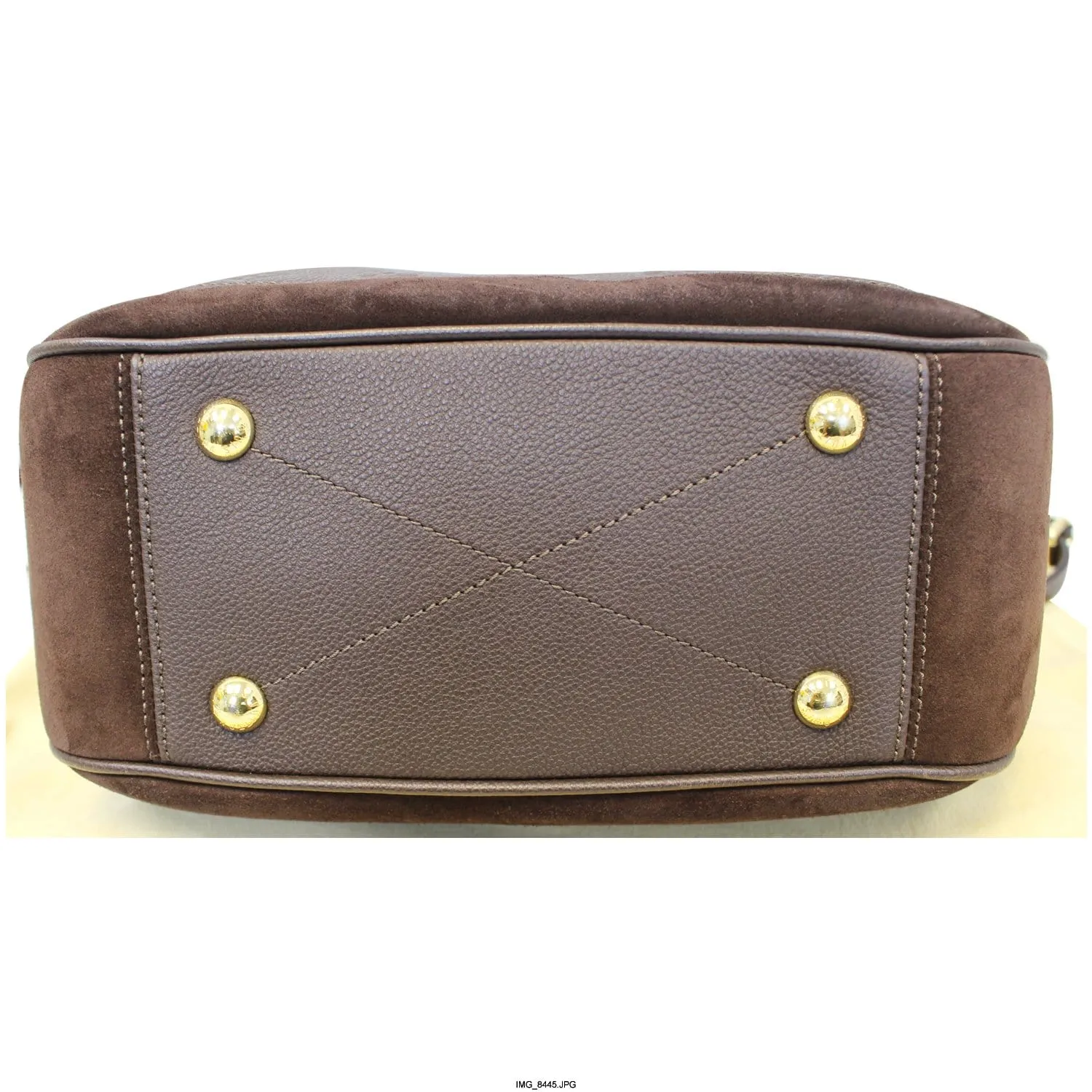 LOUIS VUITTON Audacieuse PM Terre Empreinte Leather Shoulder Bag