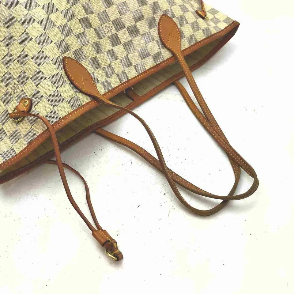 Louis Vuitton Damier Azur Neverfull MM Tote 861233