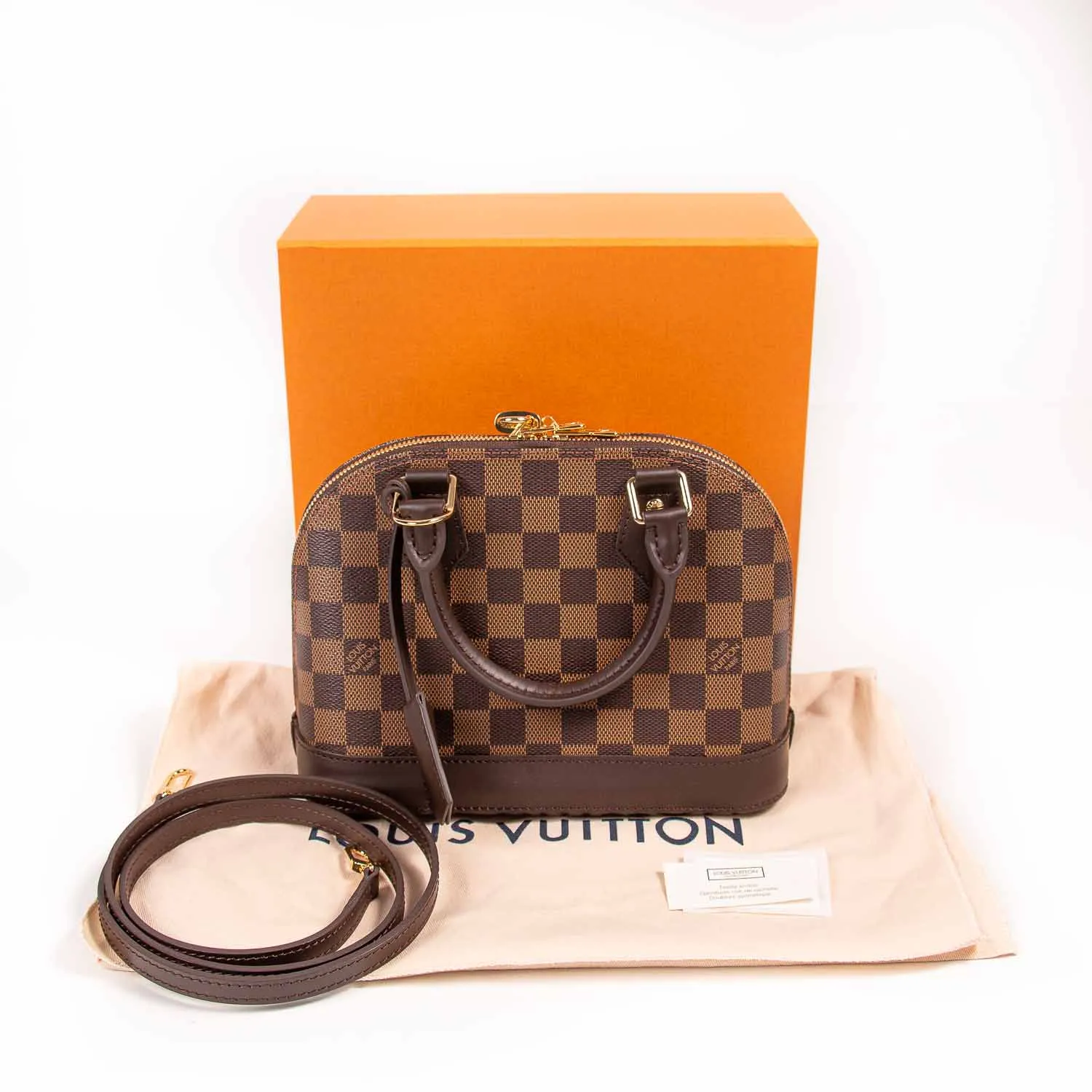 Louis Vuitton Damier Ebene Alma BB